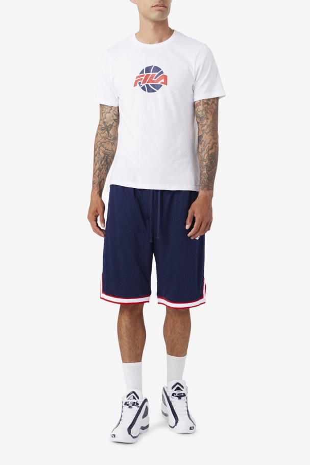 Branco/marinho/vermelho Nomi Tee Fila