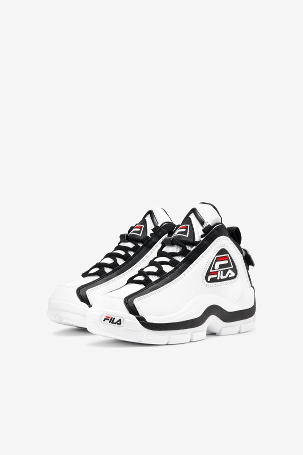 Branco/preto/vermelho Fila Big Kids\ Grant Hill 2