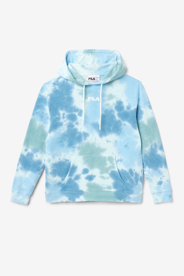 Branco/splish/all/latigo Bay Aerolynn Tie Dye Hoodie Fila