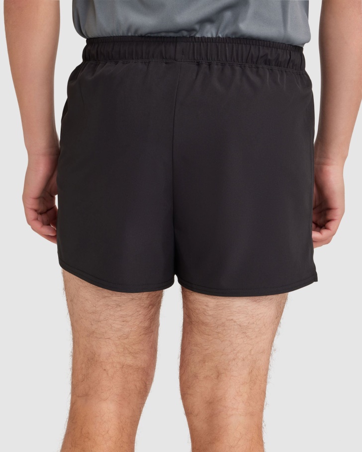 Caleb Run Short Fila Preto Masculino