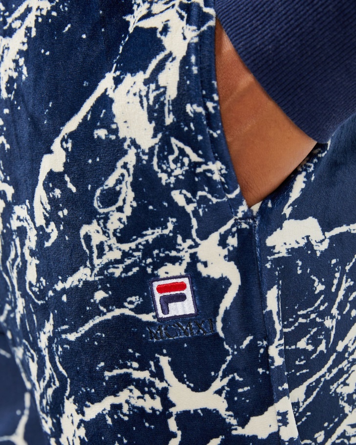 Calça Aspen Unissex Fila Marinho Mármore