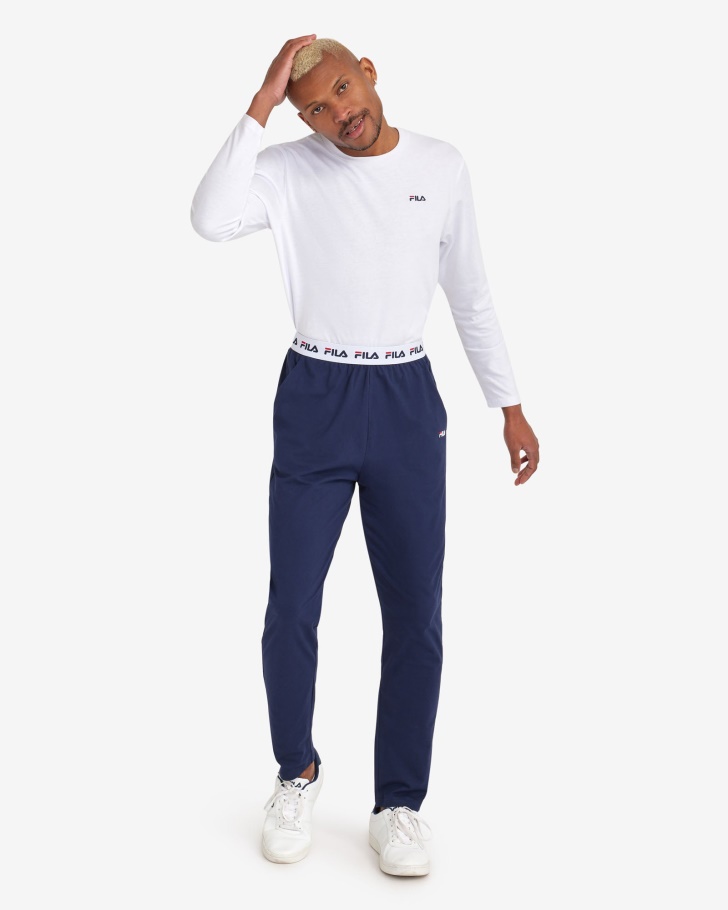 Calça Básica Masculina Fila New Navy