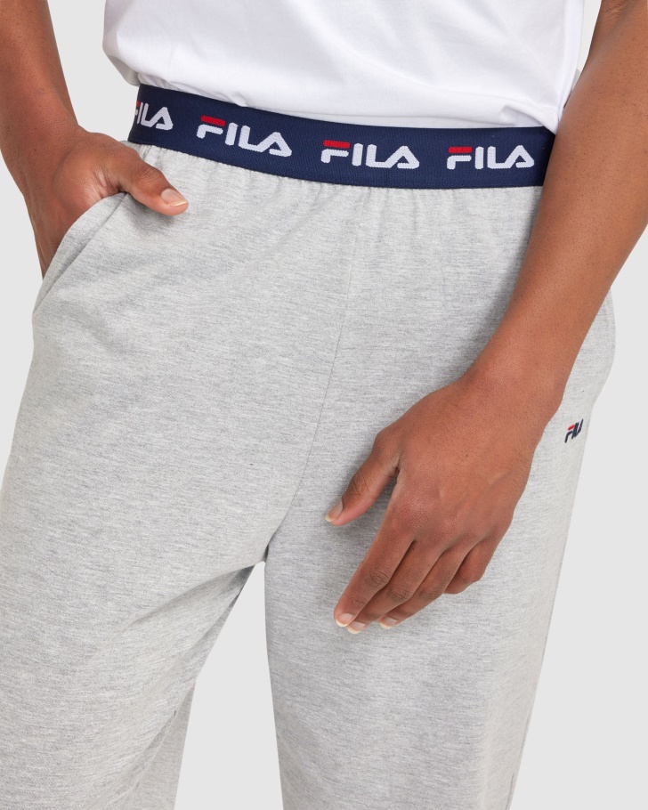 Calça Básica Masculina Fila Prata Marle