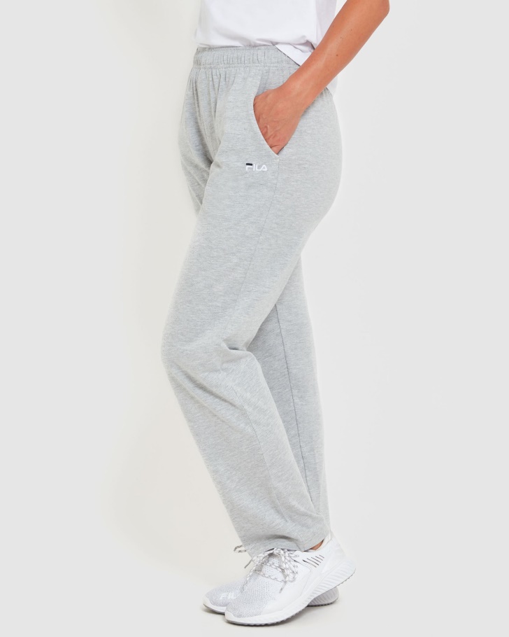 Calça Clássica Em Jérsei Unissex Fila Prata Marle