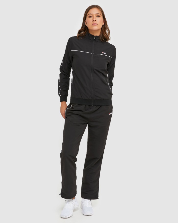 Calça De Microfibra Feminina Fila Classic Preta