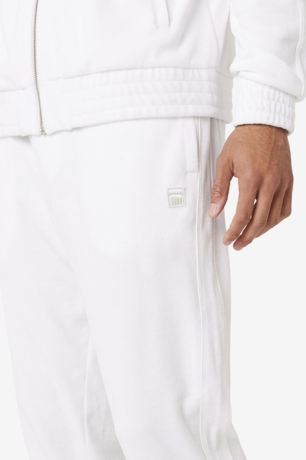 Calça De Veludo Deverall Fila Branca