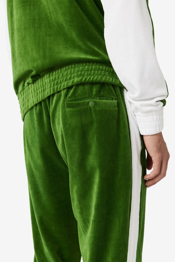 Calça De Veludo Fila Formal Jardim/branco/vermelho Brice