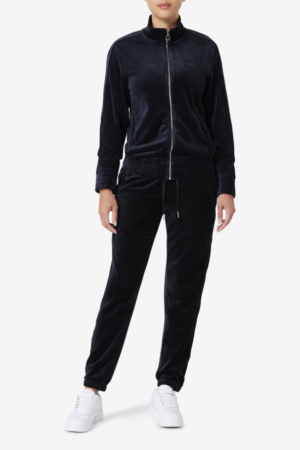 Calça De Veludo Preta Deverall Fila