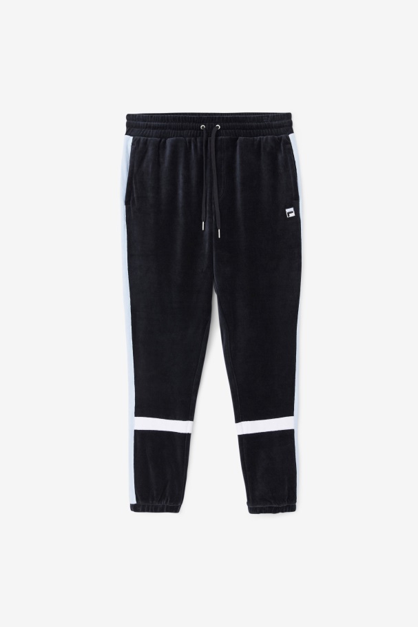 Calça De Veludo Ravid Fila Preto/skyway/branco