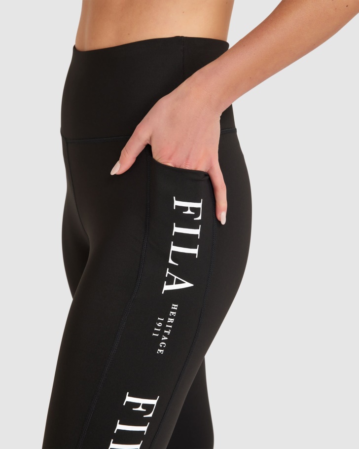 Calça Elektra Feminina Fila Preta