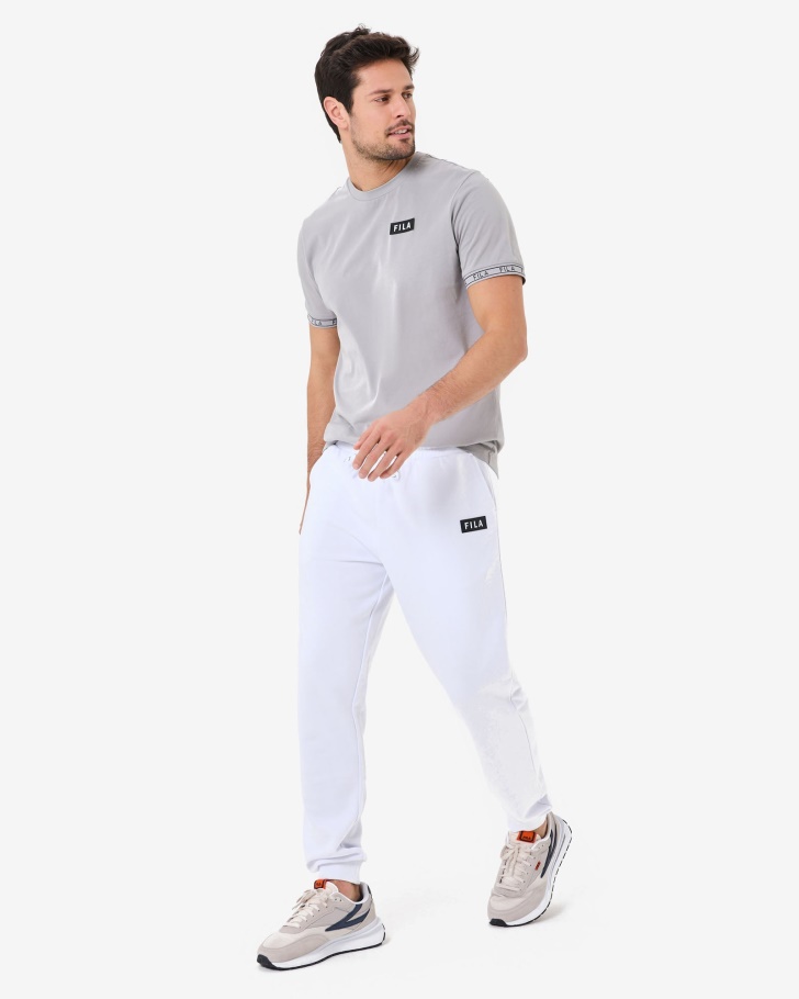 Calça Esportiva Arlo Unissex Fila Branca