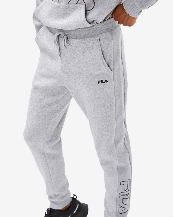 Calça Esportiva Masculina Jay Marle Fila Cinza