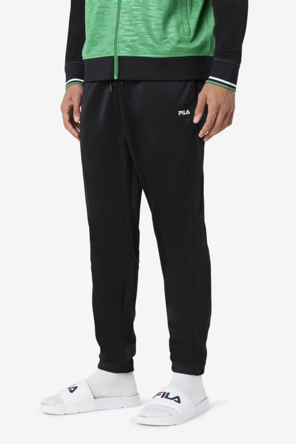 Calça Esportiva Nigéria Fila Preta/branca