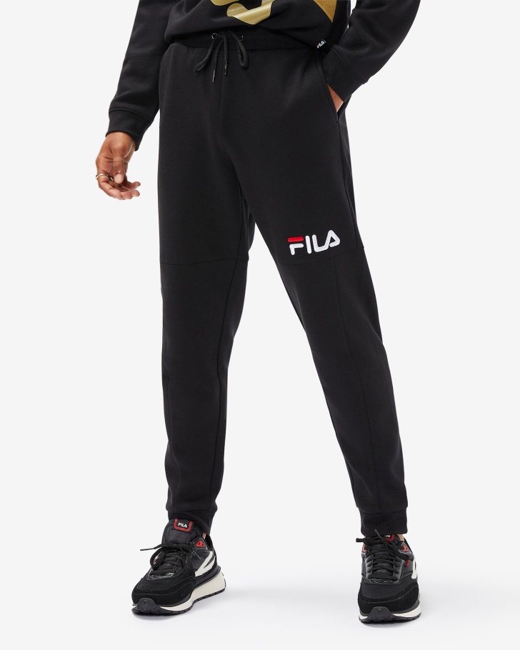 Calça Esportiva Unissex Monaco Preta Fila