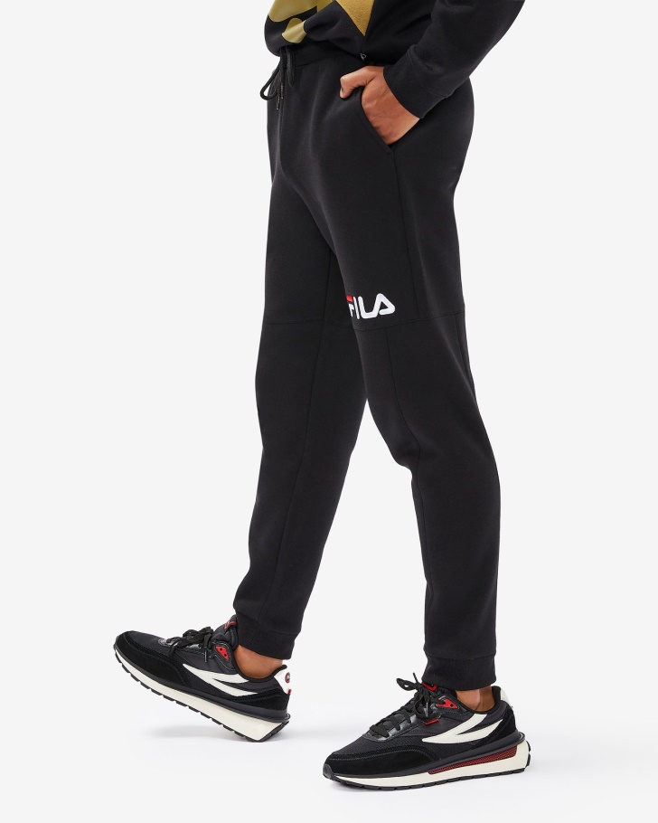 Calça Esportiva Unissex Monaco Preta Fila