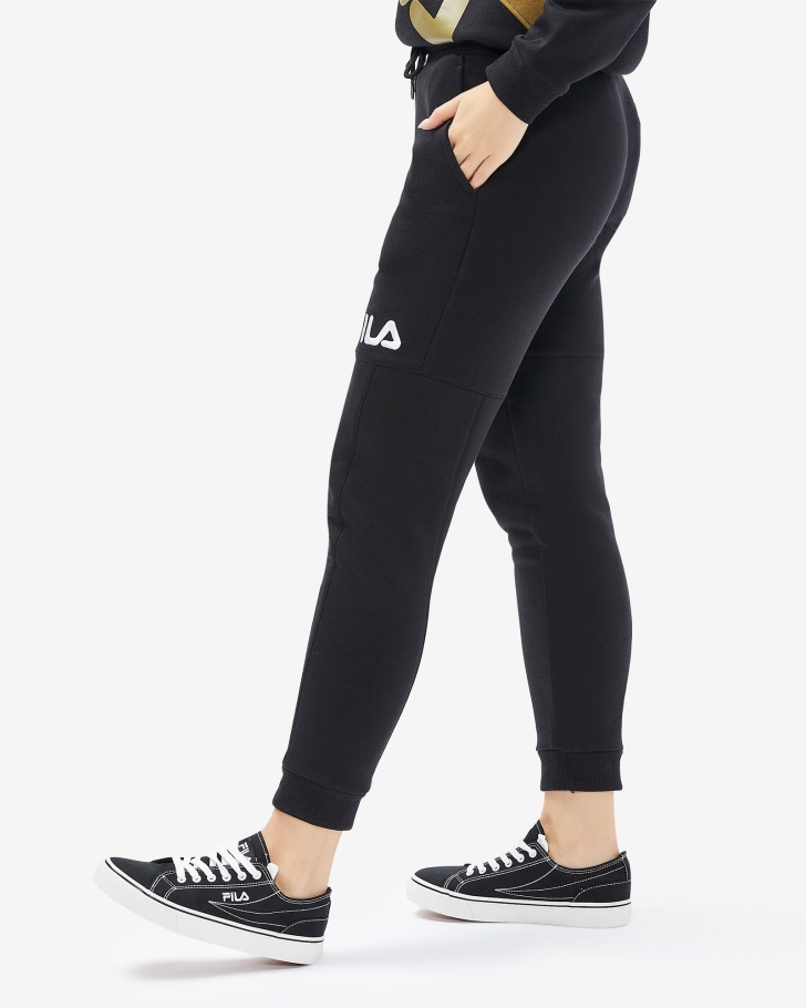 Calça Esportiva Unissex Monaco Preta Fila