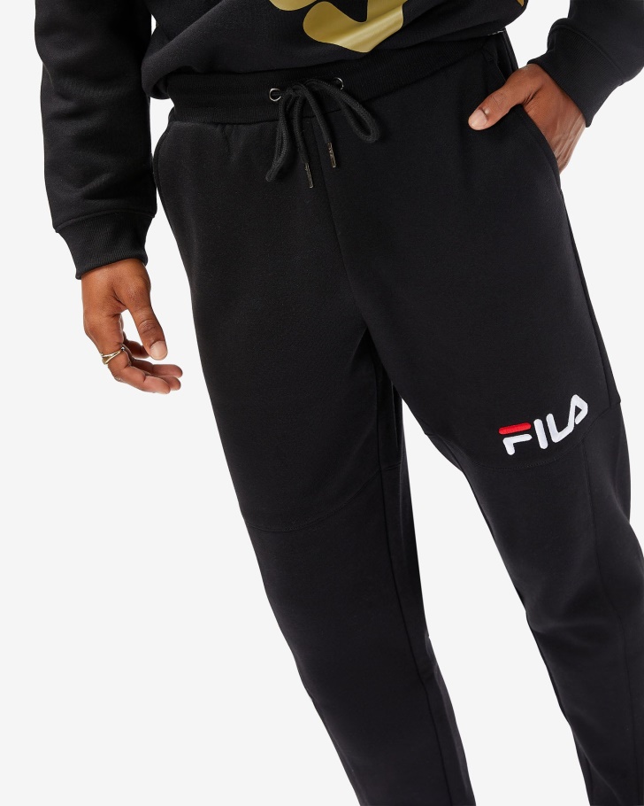 Calça Esportiva Unissex Monaco Preta Fila