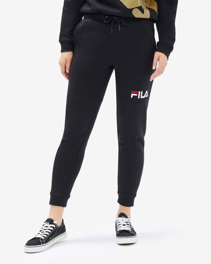 Calça Esportiva Unissex Monaco Preta Fila