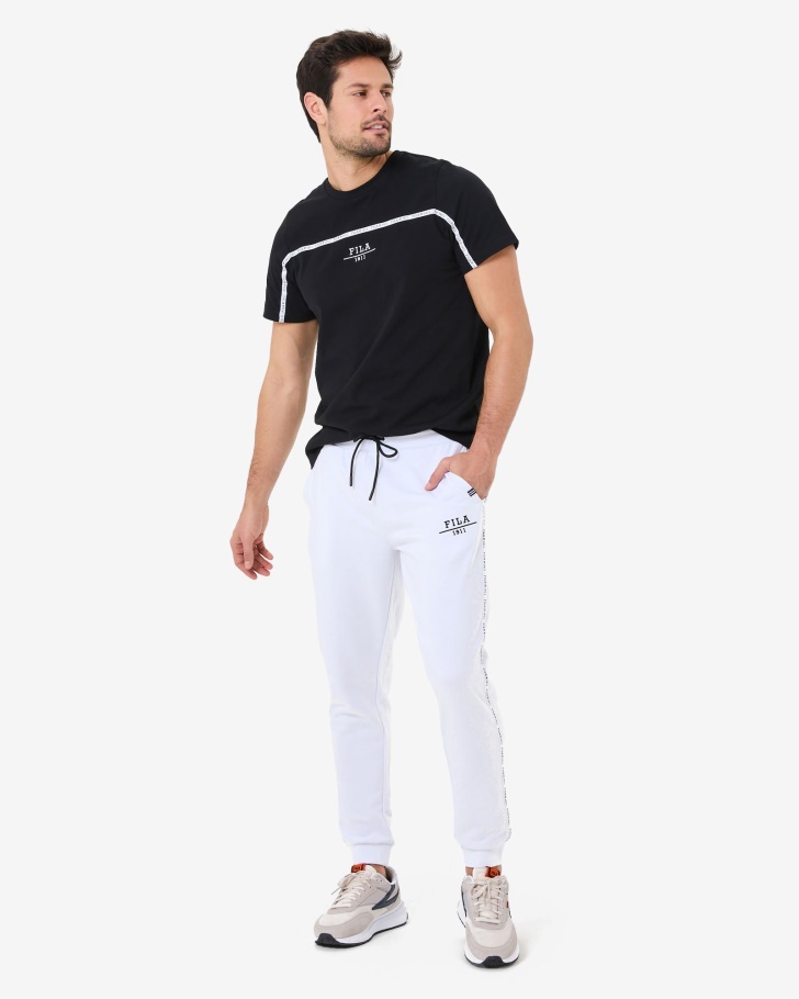 Calça Esportiva Urbana Unissex Fila Branca