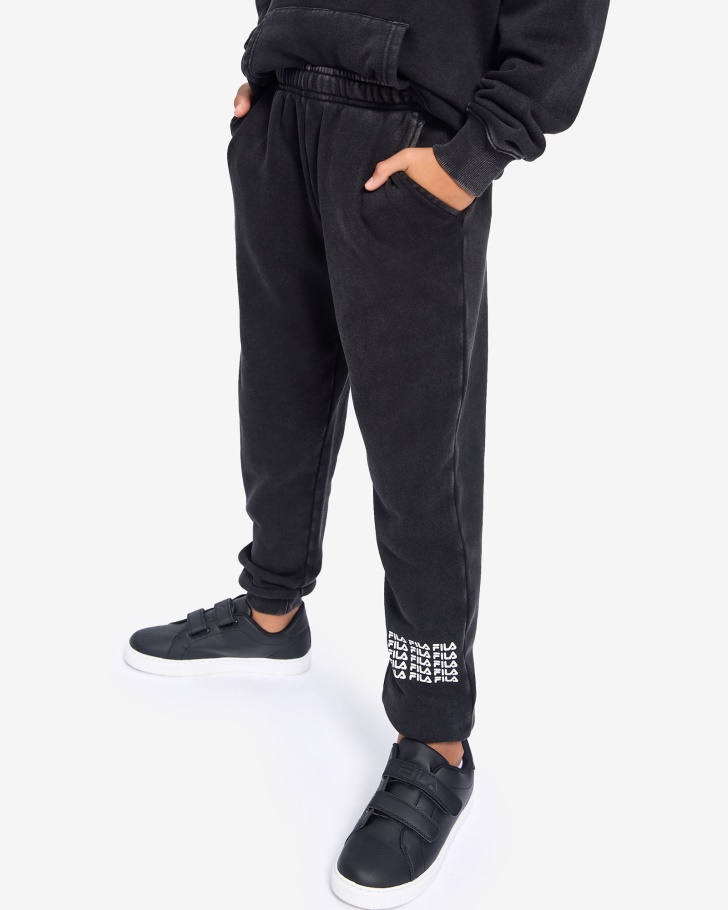 Calça Fila Boy\s Maxim Preta