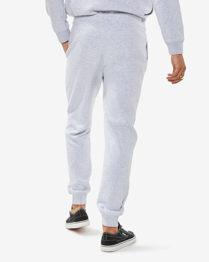 Calça Fila Cinza Claro Marle Unissex Badge 30