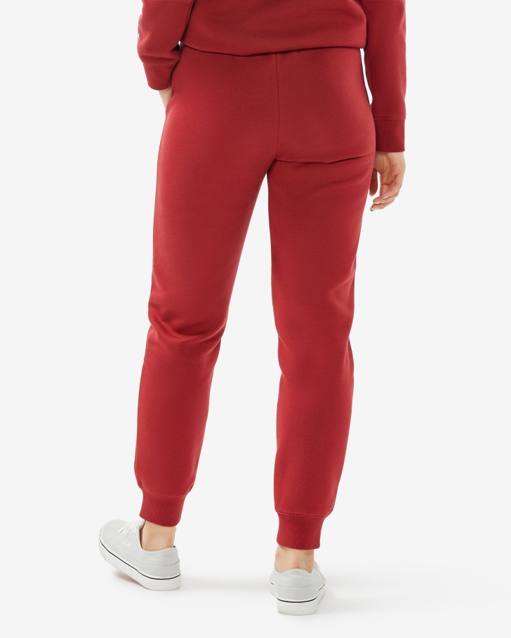 Calça Fila Rosa/vermelha Unissex Badge 30