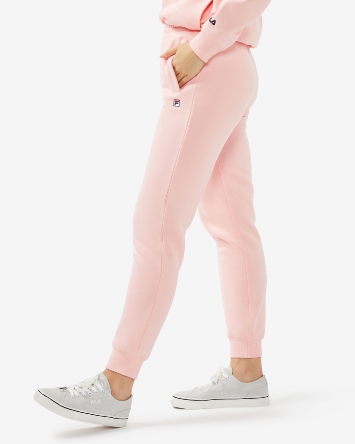 Calça Fila Unissex Badge 30 Rosa Claro