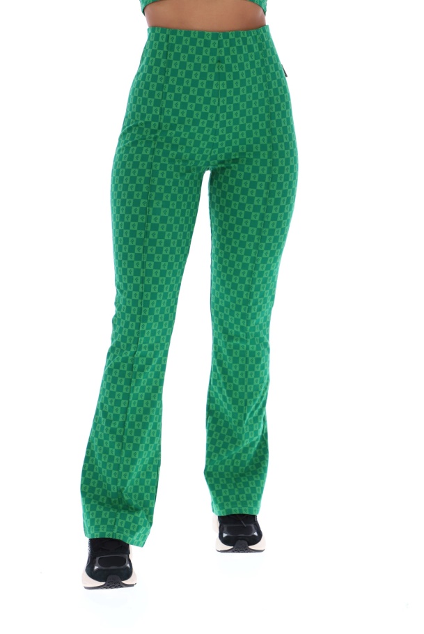 Calça Flare Elizabeth Fila Fashion