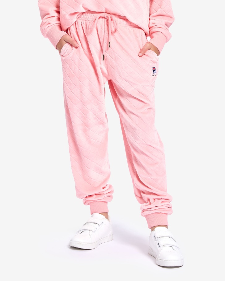 Calça Infantil Sloane Fila Rosa Pálido