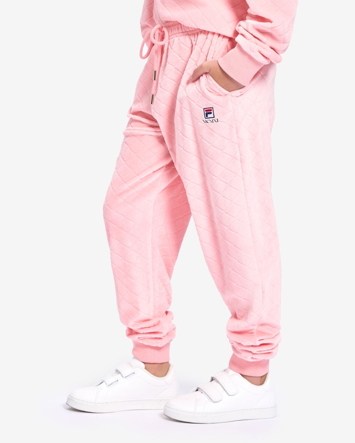 Calça Infantil Sloane Fila Rosa Pálido