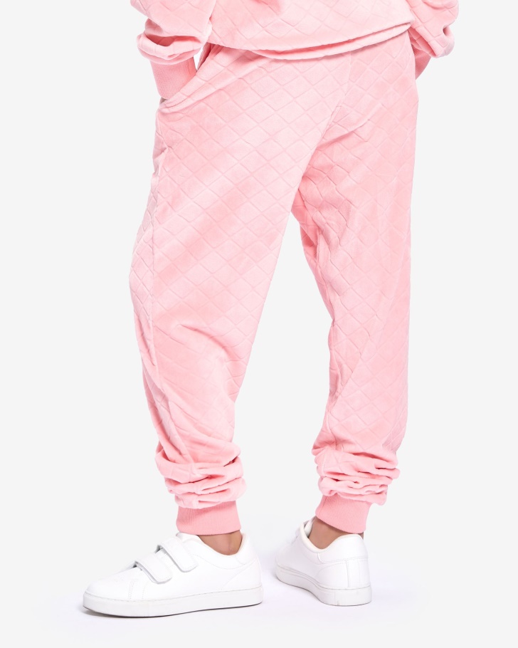 Calça Infantil Sloane Fila Rosa Pálido