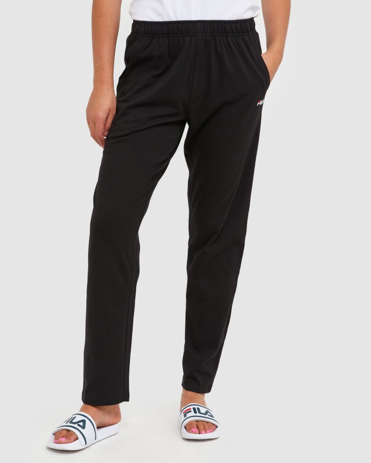 Calça Jeans Unissex Clássica Fila Preta