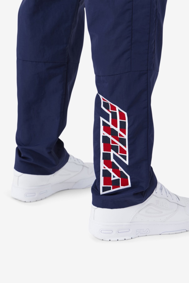 Calça Jogger Tecido Azul Marinho Fila Bevans Park