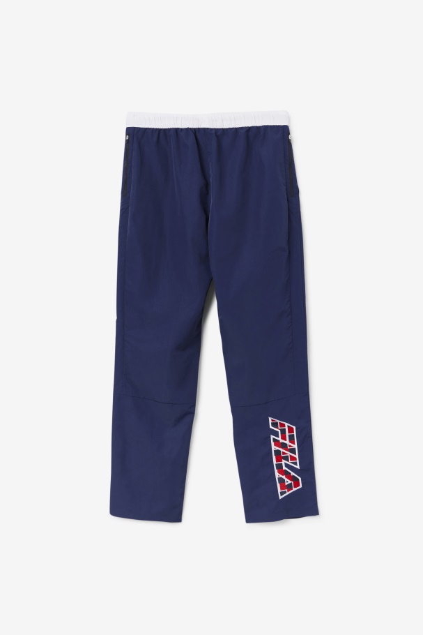 Calça Jogger Tecido Azul Marinho Fila Bevans Park