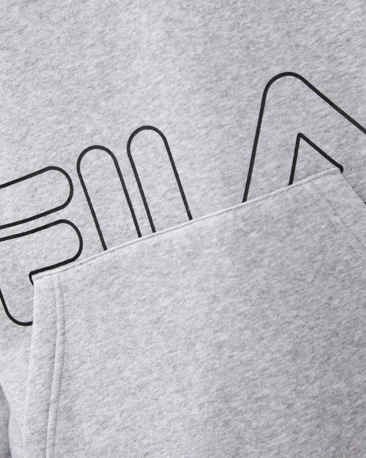 Calça Masculina Fila Cinza Marle Jay Qtr Zip