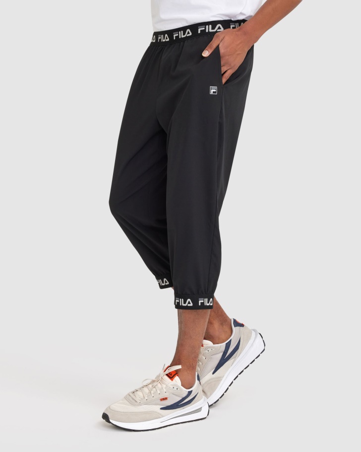 Calça Masculina Wade 3/4 Preta Fila