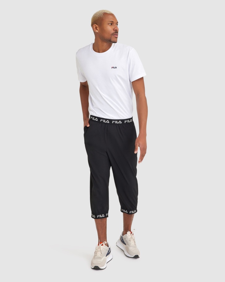 Calça Masculina Wade 3/4 Preta Fila