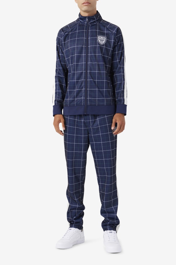 Calça Oshan Track Navy/gardenia/june Bug Fila