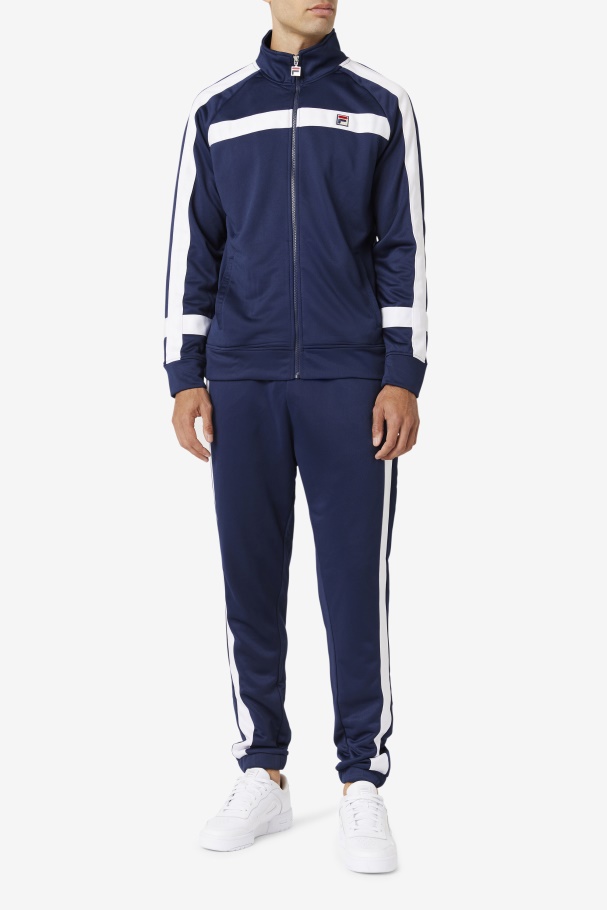 Calça Renzo Azul Marinho/branco Fila