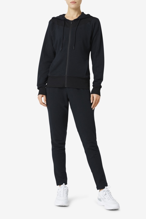 Calça Slim Preta Fila Fi-lux