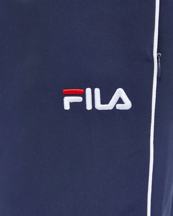 Calças Clássicas De Microfibra Masculina Fila New Navy