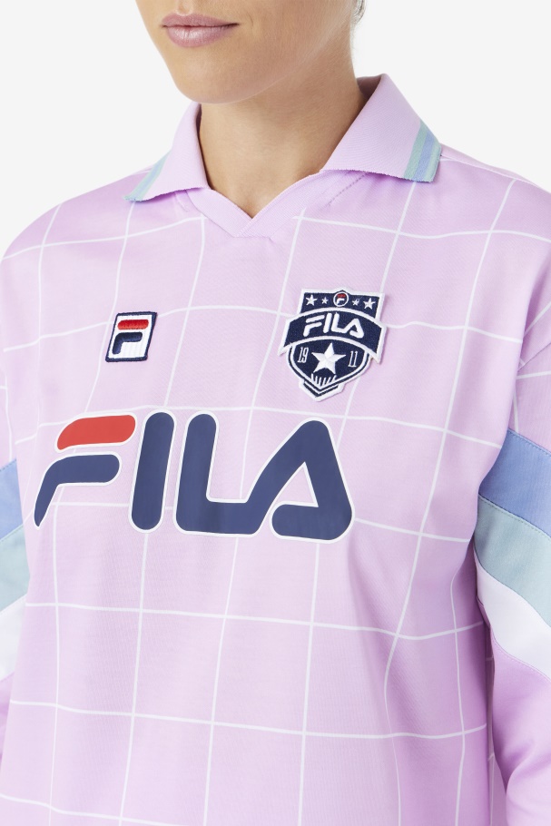 Camisa De Goleiro Fila Orquídea/branco/éter Zorra