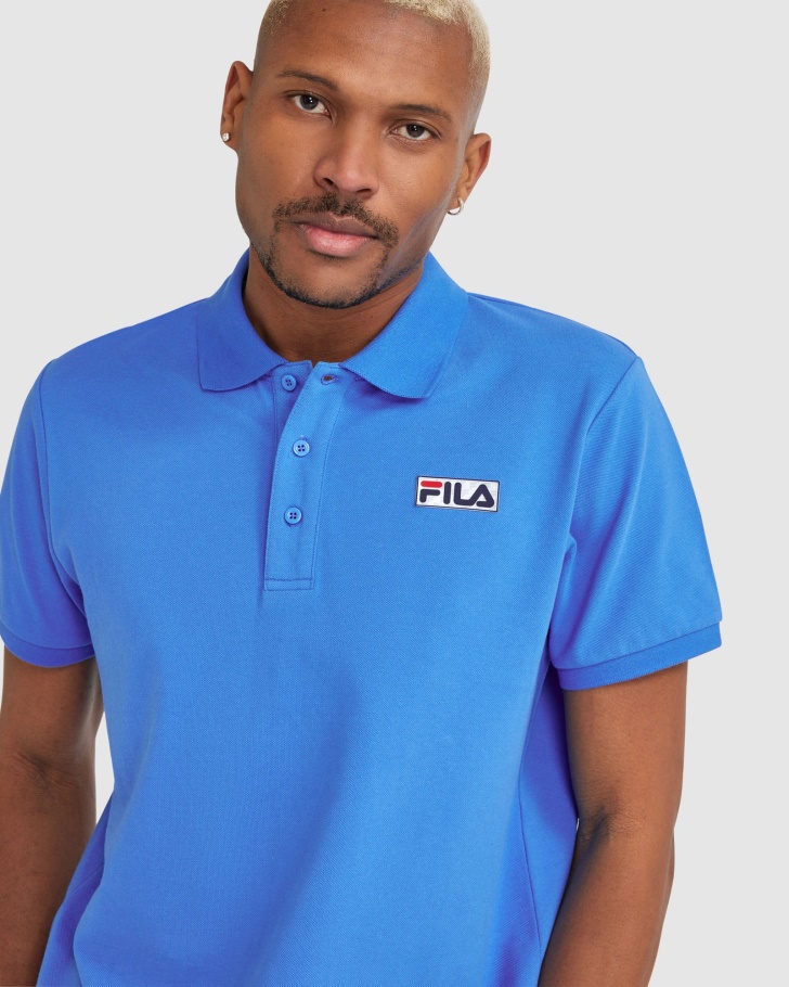 Camisa Polo Masculina Asher Super Sonic Fila