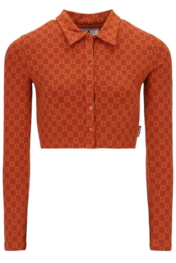 Camisa Pólo Cropped Amanhecer Fila