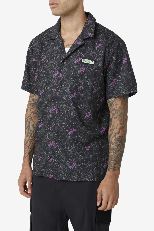 Camisa Topo Caban Fila Preta
