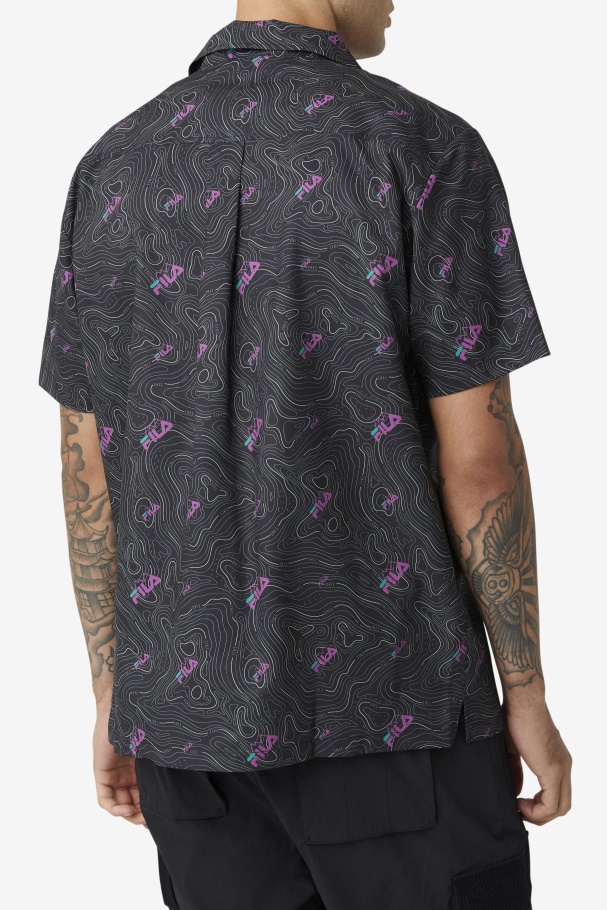 Camisa Topo Caban Fila Preta