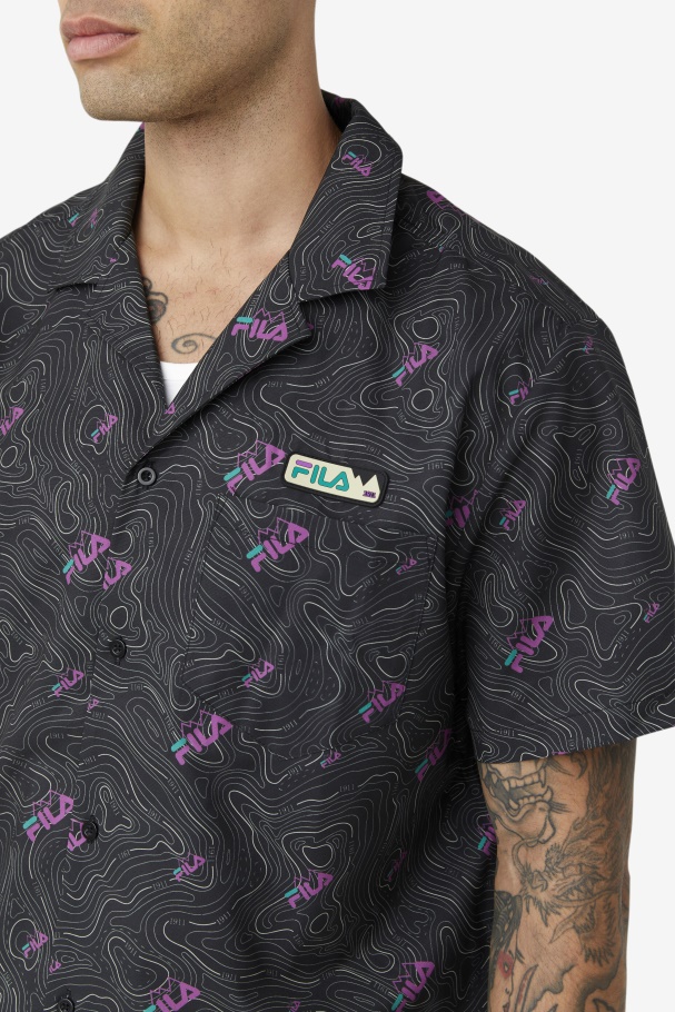Camisa Topo Caban Fila Preta
