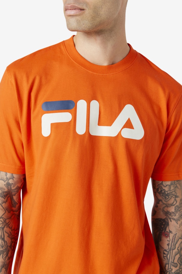 Camisa águia Masculino Tomate Cereja/pedra/navy Fila