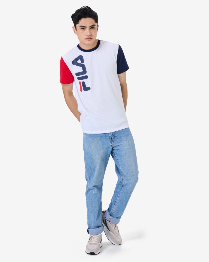 Camiseta Branca Bjorn Fila