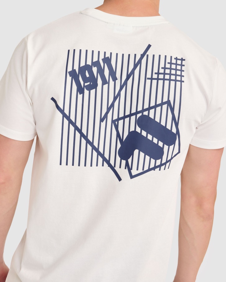 Camiseta Branca Fila Aaron